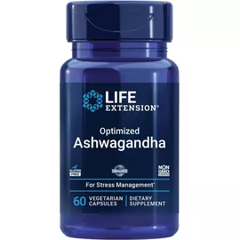 Life Extension Optimized Ashwagandha / Оптимизированная Ашваганда 60 капсул в магазине биодобавок nutrido.shop