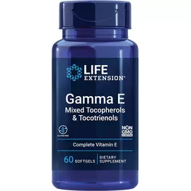 Life Extension Gamma E Mixed / Полный спектр витамина Е для антиоксидантной защиты 60 капсул в магазине биодобавок nutrido.shop