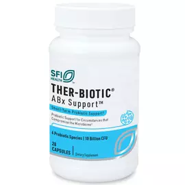 Klaire Ther-biotic ABx Support / Поддержка микробиоты во время антибактериальной терапии 28 капсул в магазине биодобавок nutrido.shop