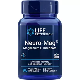 Life Extension Neuro-Mag / Магній Л Треонат 90 капсул від магазину біодобавок nutrido.shop