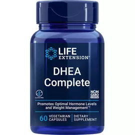 Life Extension DHEA Complete / ДГЭА комплекс для максимальной поддержки 60 капсул в магазине биодобавок nutrido.shop