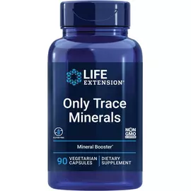 Life Extension Only Trace Minerals / Мікроелементи трейс мінерал 90 капсул від магазину біодобавок nutrido.shop