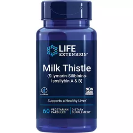 Life Extension Milk Thistle Silymarin Silibinins Isosilybin A & B / Розторопша для здоров'я печінки 60 капсул від магазину біодобавок nutrido.shop