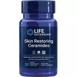 Life Extension Skin Restoring Ceramides / Кераміди для відновлення шкіри 30 капсул від магазину біодобавок nutrido.shop
