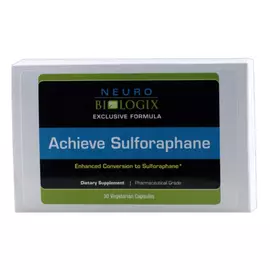 Neurobiologix Achieve Sulforaphane / Сульфорафан Екстра Підтримка II фази детоксифікації 30 капсул від магазину біодобавок nutrido.shop