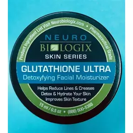 Neurobiologix Glutathione Ultra Facial Cream / Крем для обличчя з глутатионом 15 мл від магазину біодобавок nutrido.shop
