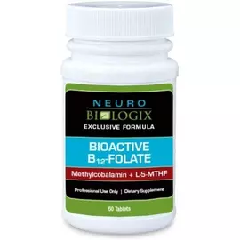Neurobiologix Bioactive B-12 Folate / Биоактивный B12-фолат 60табл. в магазине биодобавок nutrido.shop