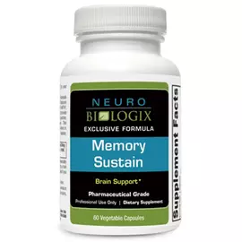 Neurobiologix Memory Sustain / Поддержка памяти 60 капсул в магазине биодобавок nutrido.shop