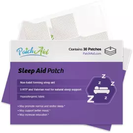 Patch Aid Sleep Aid Topical / Патчи для сна с мелатонином 30 шт в магазине биодобавок nutrido.shop