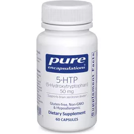 Pure Encapsulations 5-HTP Hydroxytryptophan / 5-гідрокситриптофан 50 мг 60 капсул від магазину біодобавок nutrido.shop