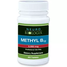 Neurobiologix Methyl B12 Methylcobalamin /  Б12 Метилкобаламин 60 табл для рассасывания  в магазине биодобавок nutrido.shop
