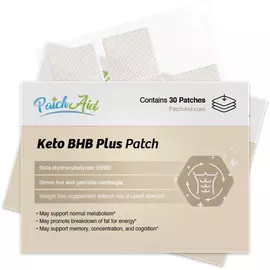Patch Aid Keto BHB Plus / Патчі для покращення метаболізму 30 шт. від магазину біодобавок nutrido.shop