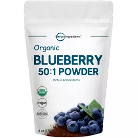 Microingredients Organic Blueberry Extract / Органический экстракт черники 170 грамм в магазине биодобавок nutrido.shop