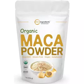 Microingredients Organic Maca Powder / Органічний порошок маки 454 грамів від магазину біодобавок nutrido.shop