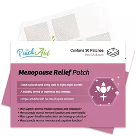 Patch Aid Menopause Relief / Патч полегшення при менопаузі 30 шт від магазину біодобавок nutrido.shop