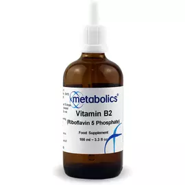 Metabolics Vitamin B2 Riboflavin 5 Phosphate / Витамин Б2 рибофлавин 5 фосфат 100 мл в магазине биодобавок nutrido.shop