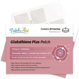 Patch Aid Glutathione Plus / Глутатіон з кофакторами 30 шт від магазину біодобавок nutrido.shop
