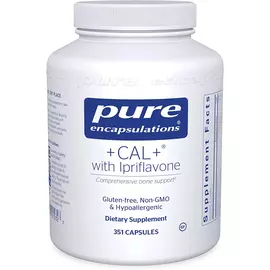 Pure Encapsulations +CAL+ with Ipriflavone / Формула для підтримки кісток з іприфлавоном 350 капс від магазину біодобавок nutrido.shop