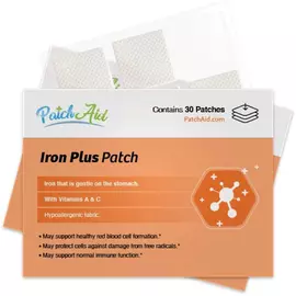 Patch Aid Iron Plus / Патчи железо плюс витамины 30 шт в магазине биодобавок nutrido.shop
