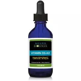 Neurobiologix Vitamin D3+K2 Drops Micellized / Д3 + К2 мицеллизированный 30 мл в магазине биодобавок nutrido.shop