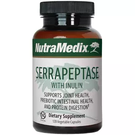NutraMedix Serrapeptase / Серрапептаза протеолітичні ферменти 120 капсул від магазину біодобавок nutrido.shop