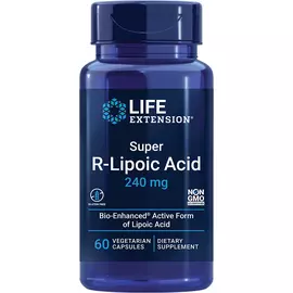 Life Extension Super R-Lipoic Acid / Супер R-ліпоєва кислота 240 мг 60 капсул від магазину біодобавок nutrido.shop