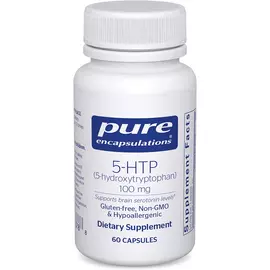 Pure Encapsulations 5-HTP Hydroxytryptophan / 5-гідрокситриптофан 100 мг 60 капсул від магазину біодобавок nutrido.shop