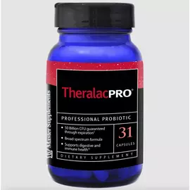 Master Supplements TheralacPRO / ТералакПро пробиотик 40 капсул від магазину біодобавок nutrido.shop