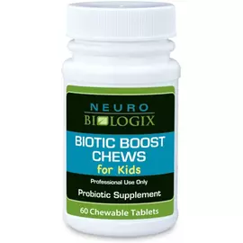 Neurobiologix Biotic Boost Chews for Kids / мультиштамовий пробіотик для дітей 25 млрд 60 капсул від магазину біодобавок nutrido.shop