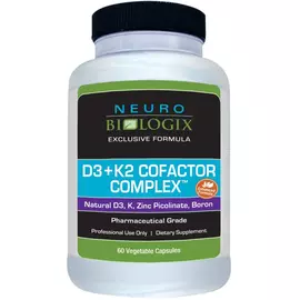 Neurobiologix Maximum Vitamin D3+K2 (formerly D3+K2 Cofactor Complex) / Д3+К2 з кофакторами 33 капсули від магазину біодобавок nutrido.shop