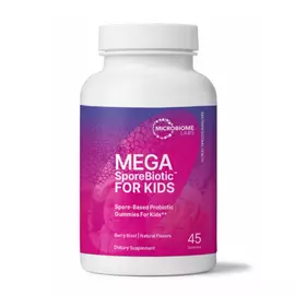 Microbiome Labs MegaSporeBiotic for Kids / Мега Спор Біотик для дітей 30 жувальних цукерок від магазину біодобавок nutrido.shop