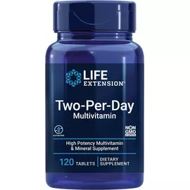 Life Extension Two-Per-Day / Мультивитамины дважды в день 120 таблеток в магазине биодобавок nutrido.shop