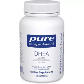 Pure Encapsulations DHEA / ДГЕA / Дегідроепіандростерон 25 мг 60 капсул від магазину біодобавок nutrido.shop