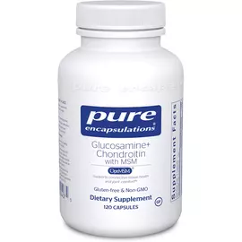 Pure Encapsulations Glucosamine + Chondroitin with MSM / Глюкозамін + хондроітин з МСМ 120 капс від магазину біодобавок nutrido.shop
