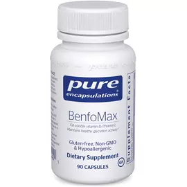 Pure Encapsulations BenfoMax / Бенфомакс Витамин Б1 Тиамин 90 капсул в магазине биодобавок nutrido.shop
