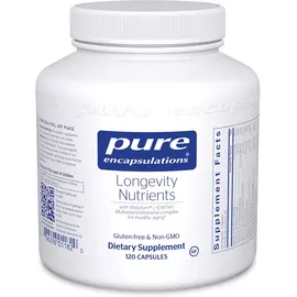 Pure Encapsulations Longevity Nutrients / Мультивітаміни для довголіття 60+ років 120 капсул від магазину біодобавок nutrido.shop