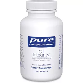 Pure Encapsulations G.I. Integrity / Поддержка слизистой оболочки ЖКТ с Л-глутамином 120 капсул в магазине биодобавок nutrido.shop