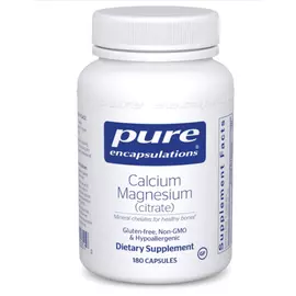 Pure Calcium Magnesium (citrate) / Кальцій магній цитрат 180 капс від магазину біодобавок nutrido.shop