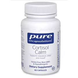 Pure Encapsulations Cortisol Calm / Поддержка здорового уровня кортизола 60 капс в магазине биодобавок nutrido.shop