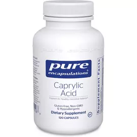 Pure Encapsulations Caprylic Acid / Каприловая кислота 120 капс в магазине биодобавок nutrido.shop