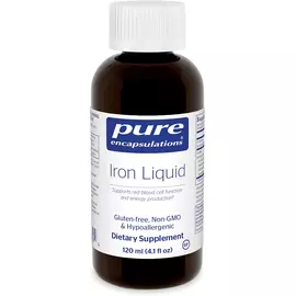 Pure Iron liquid / Рідке залізо 120 ml від магазину біодобавок nutrido.shop