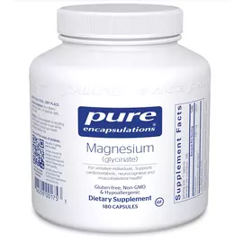 Pure Magnesium glycinate / Магній гліцинат 180 капс від магазину біодобавок nutrido.shop
