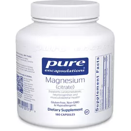 Pure Encapsulations Magnesium Citrate / Магній Цитрат 180 капс від магазину біодобавок nutrido.shop