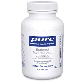 Pure Encapsulations Buffered Ascorbic Acid / Буфферизированный витамин С 90 капс в магазине биодобавок nutrido.shop