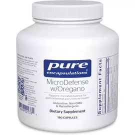 Pure Encapsulations MicroDefense with Oregano / Микродефенс с орегано 180 капсул в магазине биодобавок nutrido.shop