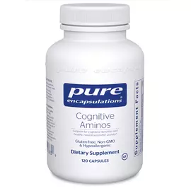 Pure Encapsulations Cognitive Aminos / Амінокислоти для підтримки когнітивних функцій 120 капсул від магазину біодобавок nutrido.shop