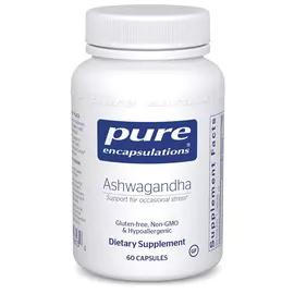 Pure Encapsulations Ashwagandha / Ашваганда адаптоген 60 капсул від магазину біодобавок nutrido.shop