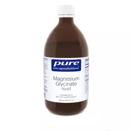 Pure Encapsulations Magnesium Glycinate liquid / Магний глицинат жидкий 480 мл в магазине биодобавок nutrido.shop