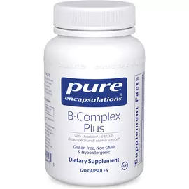 Pure Encapsulations B-Complex Plus / Комплекс витаминов группы Б плюс 120 капсул в магазине биодобавок nutrido.shop