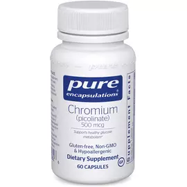 Pure Encapsulations Chromium (Picolinate) / Хром піколінат 500 мкг 60 капсул від магазину біодобавок nutrido.shop